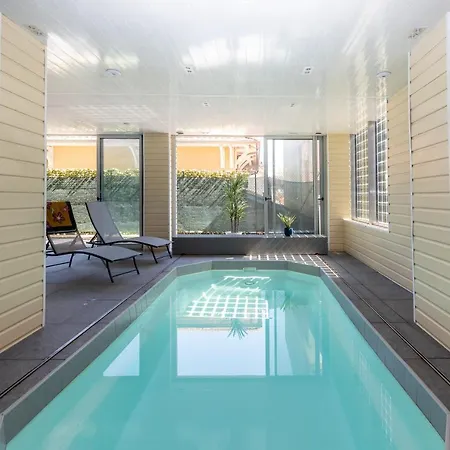 Loft Spa Centre Piscine Privée Intérieure Chauffée Appartement